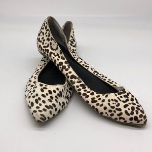 GAP horsehair texture ballet flats 7.5